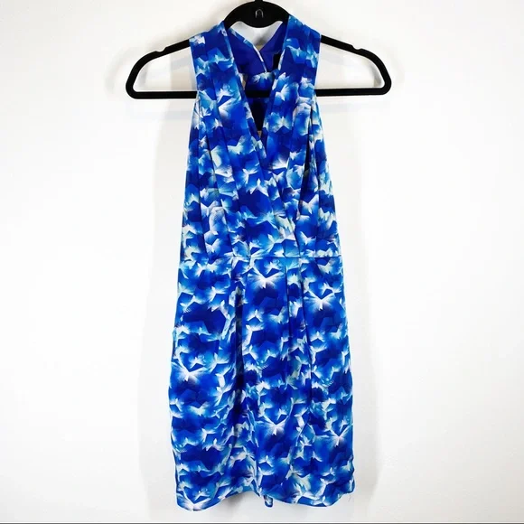 Greylin | Dresses | Anthropologie Greylin Blue Silk Dress | Poshmark
